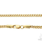 10K Yellow Gold Hollow Franco Link Chain 30 Inches 2mm   65428 - Image 5