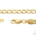 10K Yellow Gold Hollow Cuban Curb Link Chain 20 Inches 5mm 65456 - Image 6
