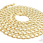 14K Yellow Gold Hollow Cuban Curb Link  20 Inches 5mm 63933 - Image 3