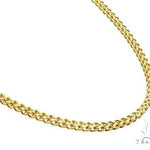 10K Yellow Gold Hollow Franco Link Chain 20 Inches 3.2mm 70577 - Image 2