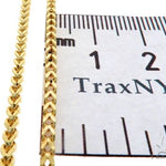 10k Yellow Gold Franco Link Chain 26 Inches 2mm 61595 - Image 7