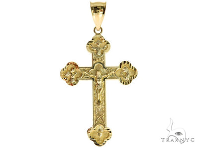 10K Gold Jesus Cross 57069 - Image 1
