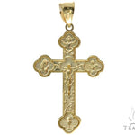 10K Gold Jesus Cross 57069 - Image 3