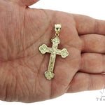 10K Gold Jesus Cross 57069 - Image 4
