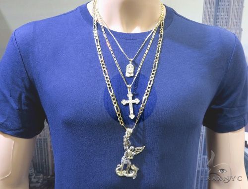 10K Gold Jesus Cross 57069 - Image 7