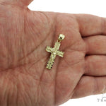 10K Gold Jesus Cross 57084 - Image 5