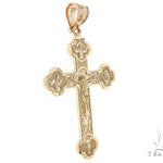 10K Gold Jesus Cross 65487 - Image 2