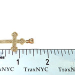 10K Gold Jesus Cross 65487 - Image 7