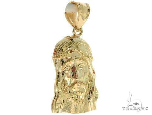 10K Gold Jesus Pendant S 57071 - Image 2