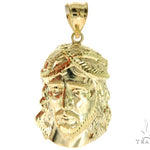 10K Gold Jesus Pendant S 57092 - Image 1