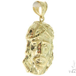 10K Gold Jesus Pendant S 57092 - Image 2