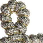 10K Gold Micro Pave Diamond Twisted Ankh Cross Crucifix 63617 - Image 3