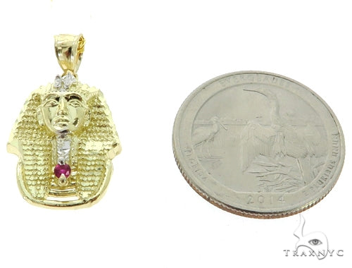 10K Gold Small Pendant 56879 - Image 4