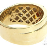 10K Yellow Gold Prong Diamond Band 63467 - Image 5