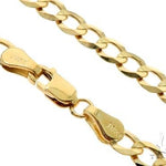 14k Yellow Gold Hollow Cuban Curb Link Chain 18 Inches 5mm   65455 - Image 4