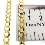 10K Yellow Gold Curb Link Chain 22 Inches 5mm   67264 - Image 6