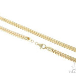 10K Yellow Gold  Hollow Franco Link Chain 20 Inches 3.5mm 65831 - Image 1