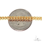 10k Yellow Gold Hollow Franco Link Chain 30 Inches 3mm   57645 - Image 4