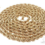 10k Yellow Gold Rope Link Chain 2.7mm 22 Inches    63799 - Image 4
