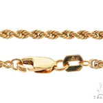 10k Yellow Gold Rope Link Chain 2.7mm 22 Inches    63799 - Image 5