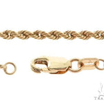 10k Yellow Gold Rope Link Chain 2.7mm 22 Inches    63799 - Image 6