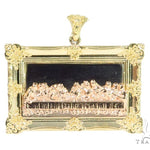 10K Gold Last Supper Pendant Set 44367 - Image 4