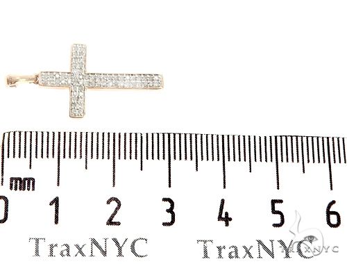 10K Diamond Cross Pendant 65107 - Image 6