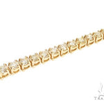 10k YG 4mm Diamond Tennis Bracelet 64873 - Image 2