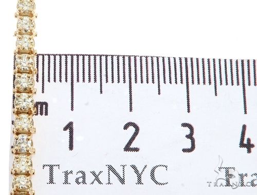 10k YG 4mm Diamond Tennis Bracelet 64873 - Image 6