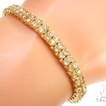 10k YG 5.5mm Diamond Tennis Bracelet 64872 - Image 7