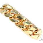 10k Gold 6.5mm Miami Cuban Link Ring 44393 - Image 3