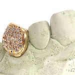 10k Yellow Gold Diamond Fangs 64723 - Image 2