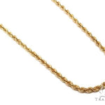 10k Yellow Gold Hollow Rope Link Chain 26 inches 3.2mm   64445 - Image 1