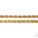 10k Yellow Gold Hollow Rope Link Chain 28 inches 3.2mm   64446 - Image 2