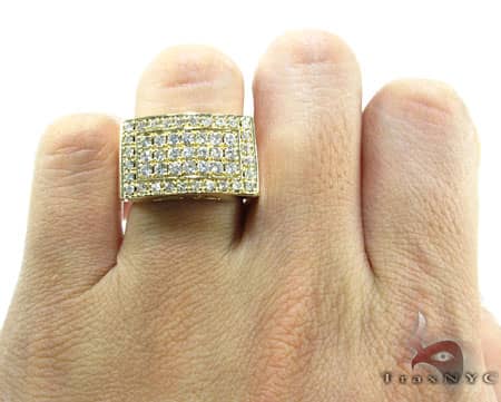 YG 5 Row Prong Ring 11018 - Image 7