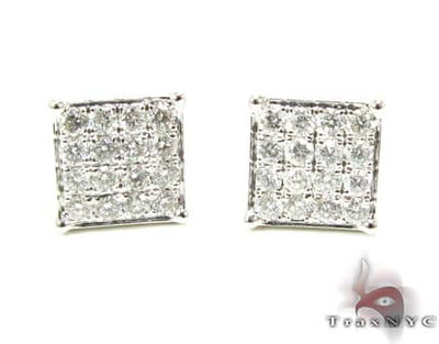 4 Row Prong Earrings 11045 - Image 1
