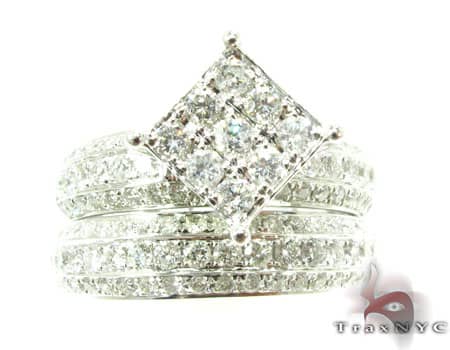 WG Martha Wedding Ring Set 11217 - Image 2