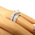 WG Martha Wedding Ring Set 11217 - Image 9