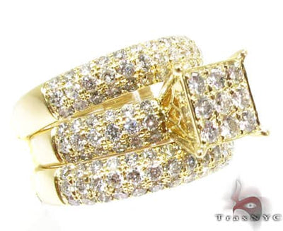 YG Hannah Wedding Ring Set 11233 - Image 1