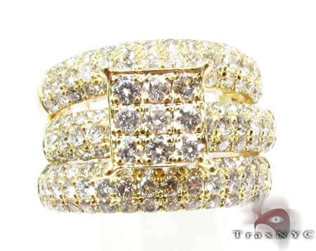 YG Hannah Wedding Ring Set 11233 - Image 2
