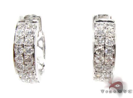 WG High Class Earrings 11372 - Image 1