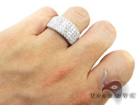 5 Row Frozen Ring 11421 - Image 8