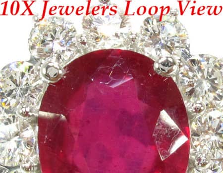 Erica's Ruby & Diamond Ring - Image 3