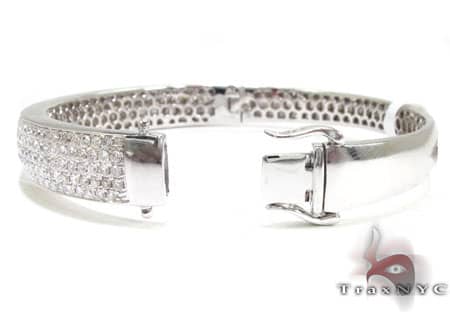5 Row Icy Bangle Bracelet 11852 - Image 5