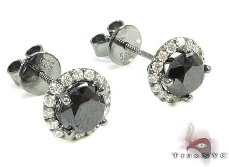 Black Euphoria Earrings 1 11885 - Image 2