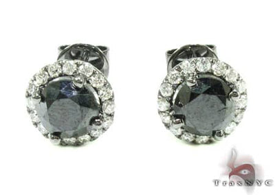 Black Euphoria Earrings 1 11885 - Image 1