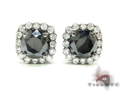 Heiress Black Diamond Earrings 11969 - Image 1