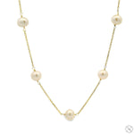 12 Pearl Chain Necklace 70738 - Image 1