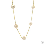 12 Pearl Chain Necklace 70738 - Image 2