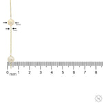 12 Pearl Chain Necklace 70738 - Image 5